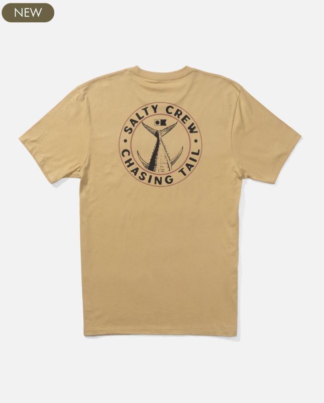 Salty Crew Men Tailgate SS Tee - Khaki