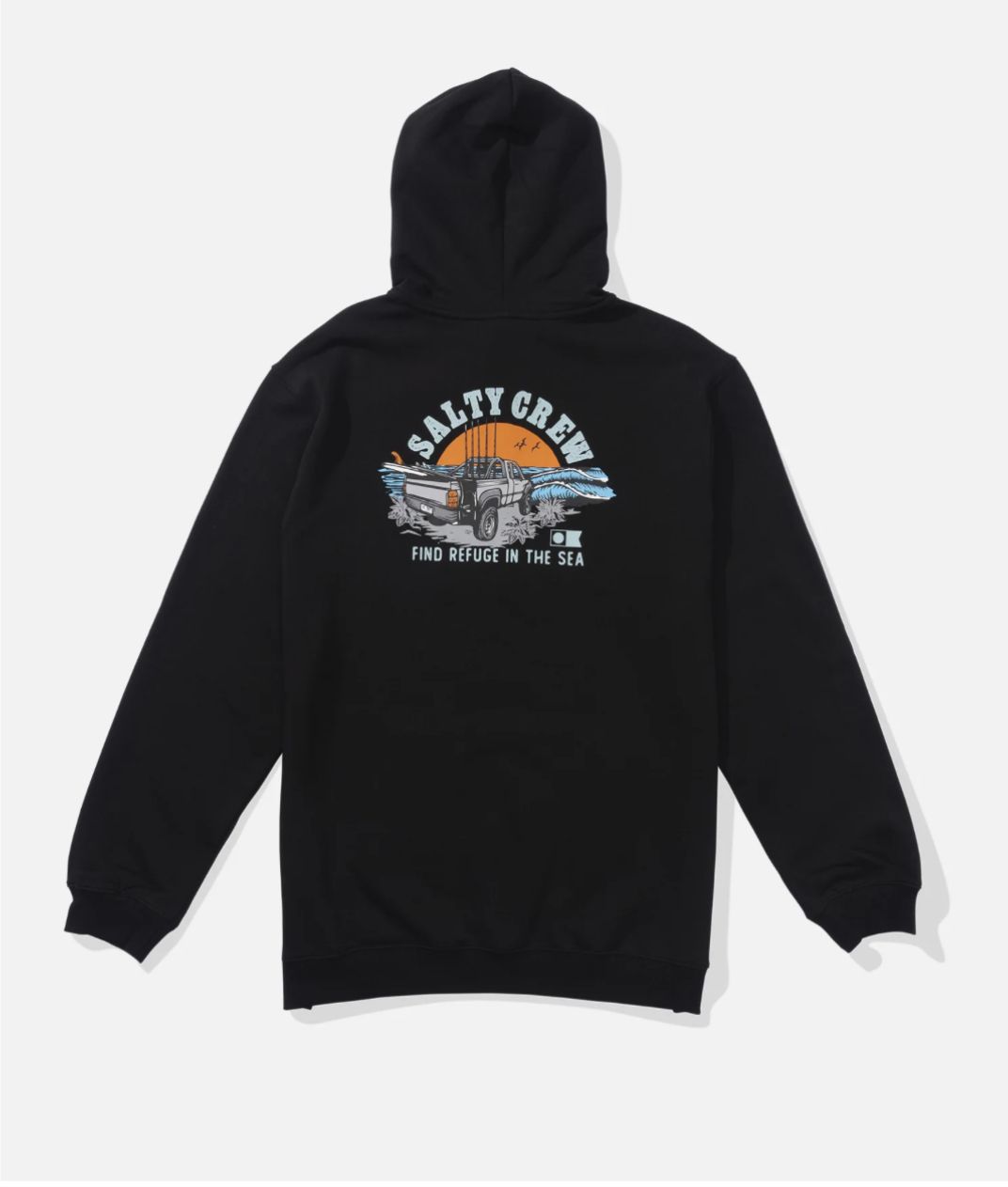 Salty Crew Men Lifted Fleece Hoody - Black