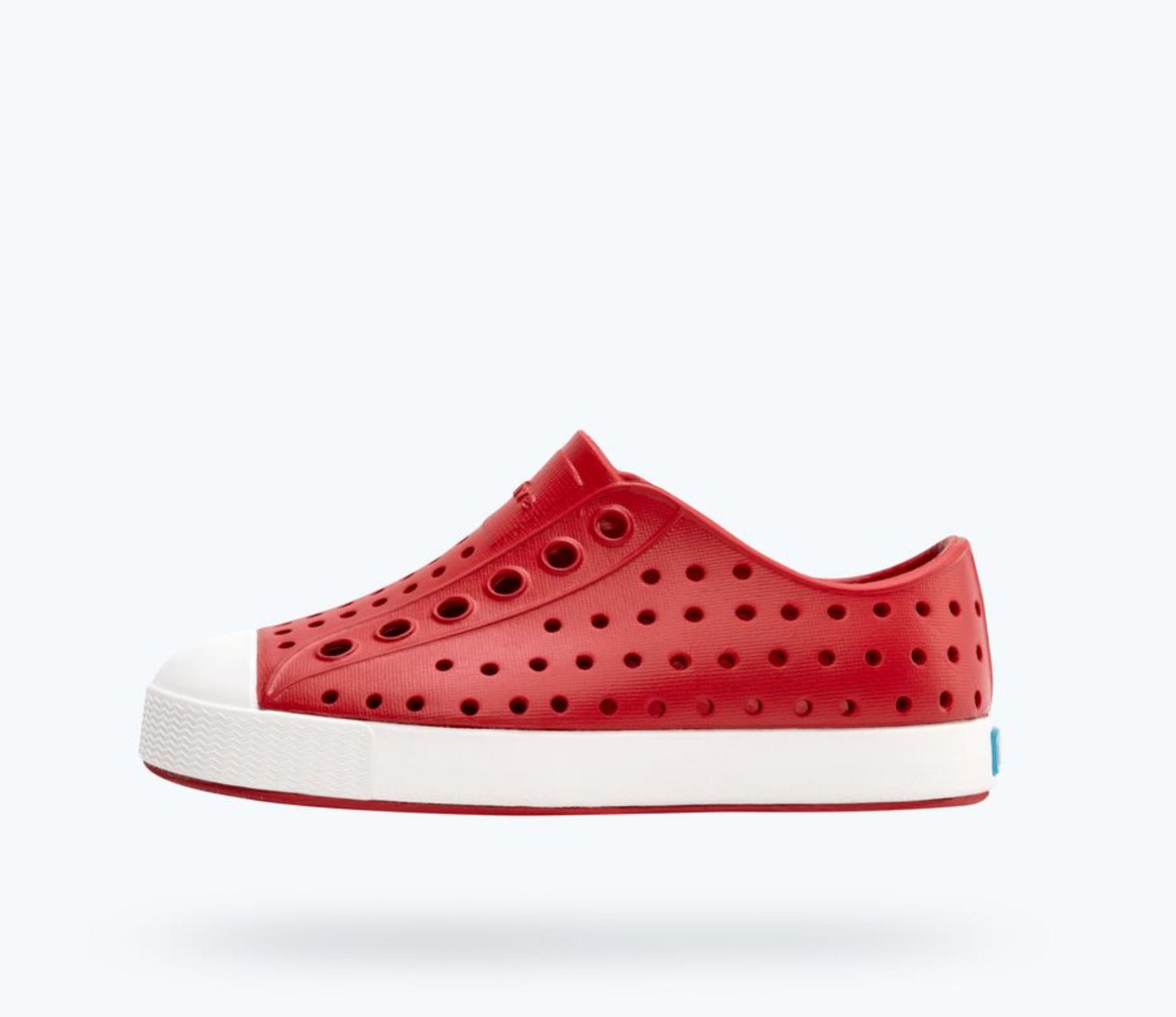 Native Jefferson Junior - RubyRed/ShellWhite
