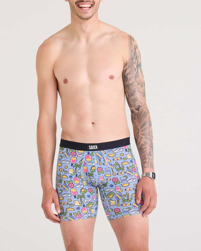SAXX Vibe Xtra Boxer Brief - Pickleball Paradise