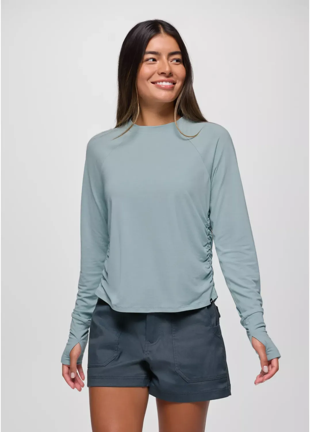 Prana Women&#39;s Sol Searcher LS Crew - Saltwater