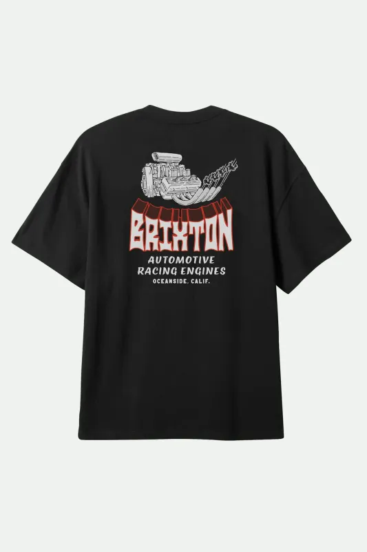 Brixton Mens Horsepower Tee - Black