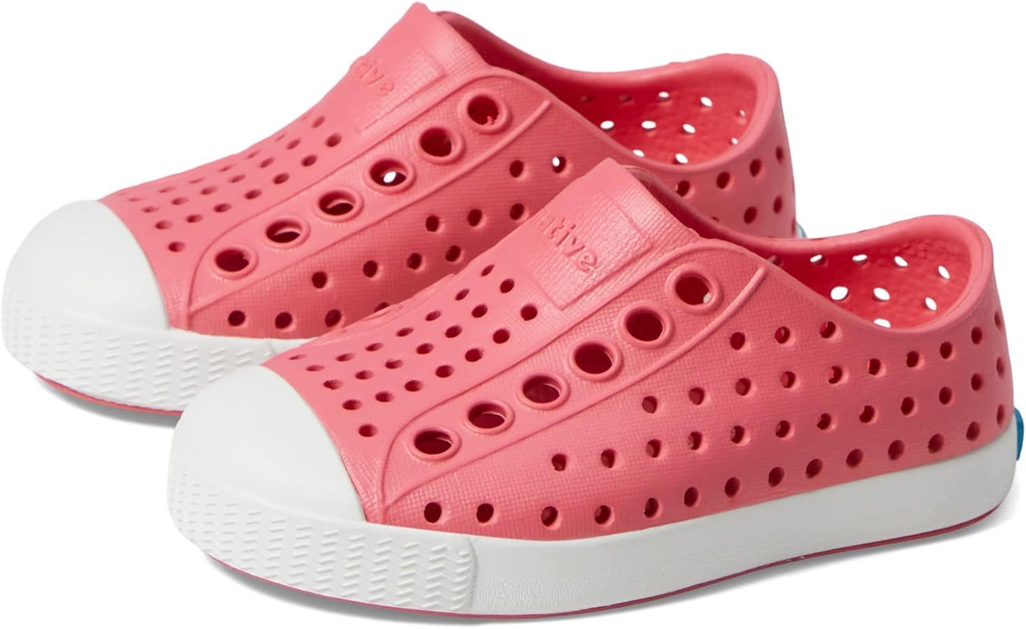 Native Shoes Jefferson Junior -Dazzle Pink/Shell White