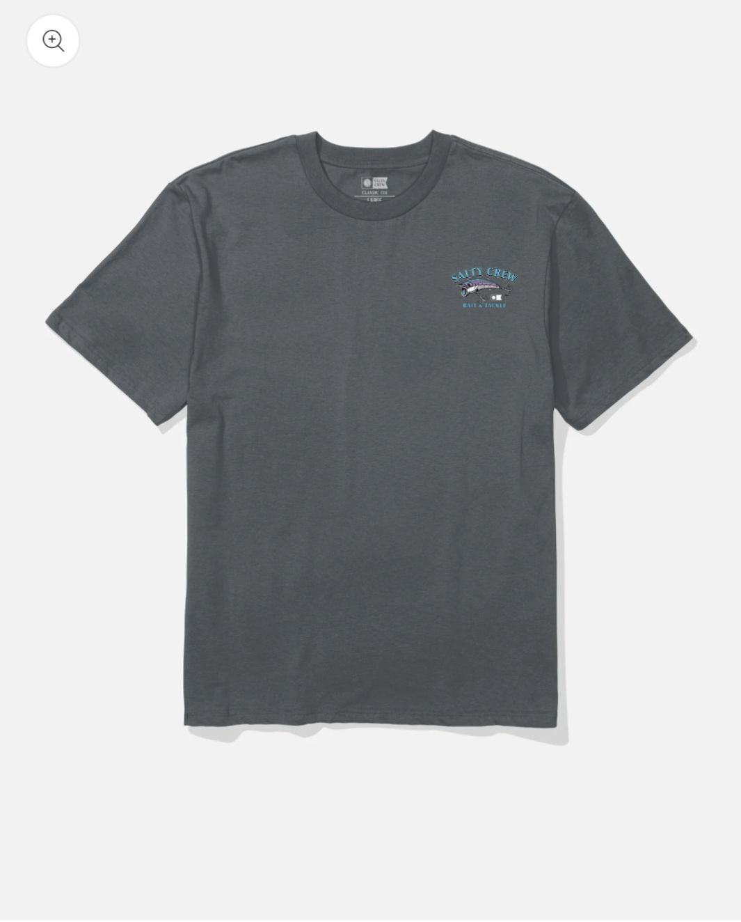 Salty Crew Men Snag It SS Tee - Charcoal