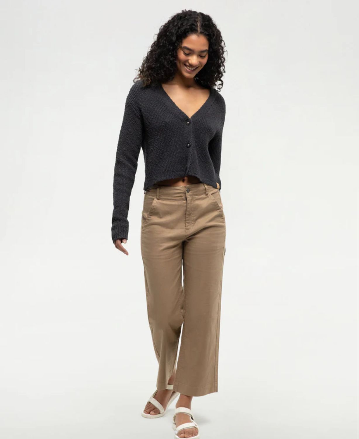 Tentree Women Slocan Pant - Khaki