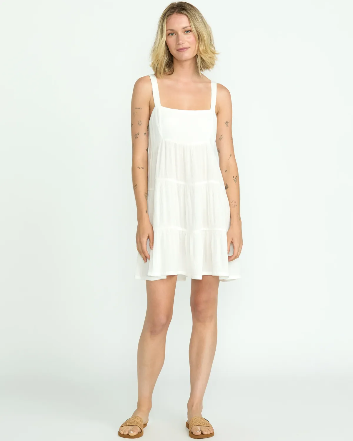 Volcom Women Beach Moonstone Dress - White