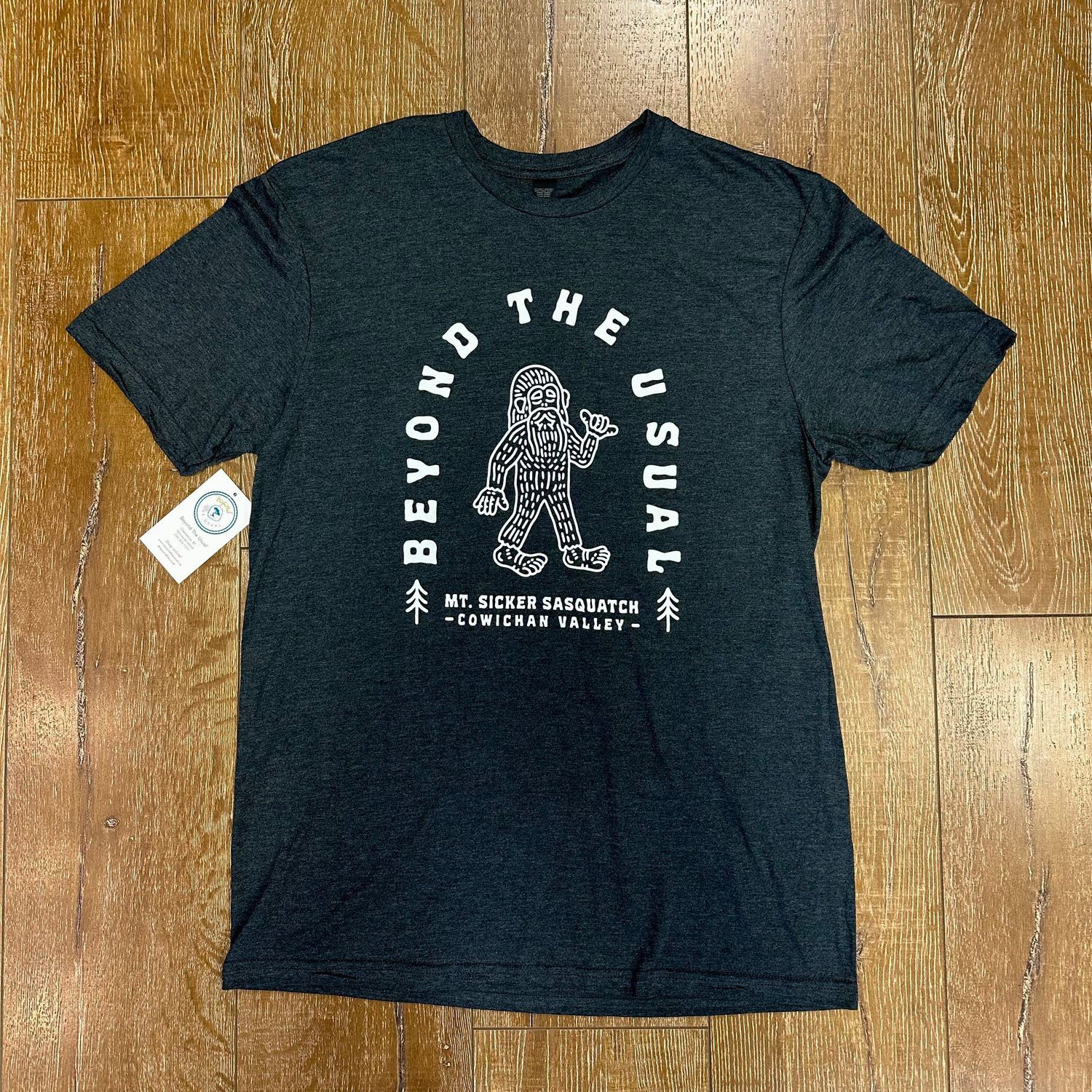 BTU Adult Unisex Sasquatch S/S Tee Black Mist