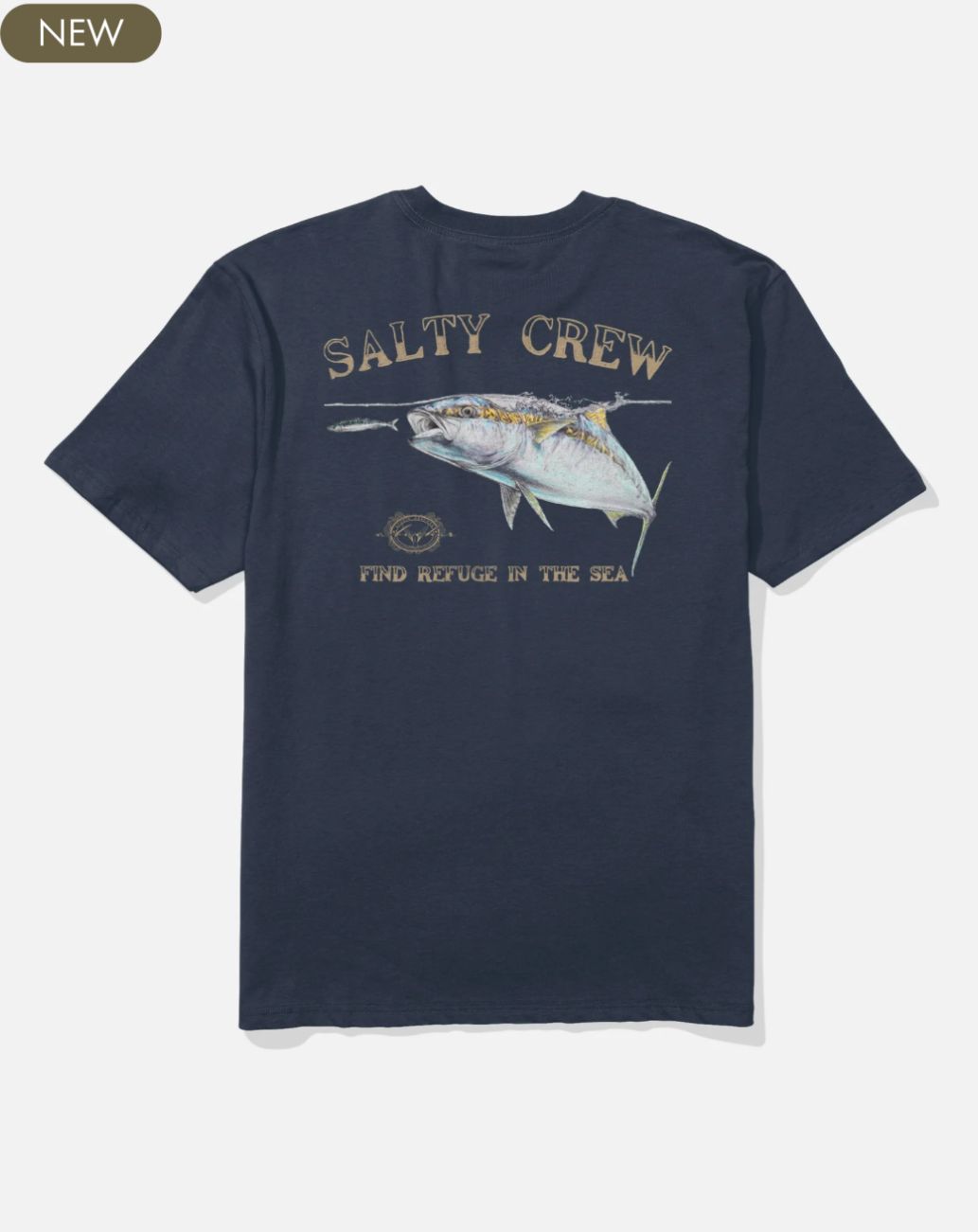 Salty Crew Men Surface Tee - Navy
