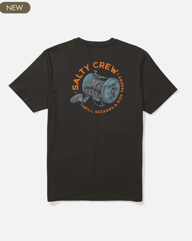 Salty Crew Reel Good Tee - Blk