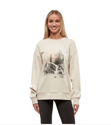 Tentree Women Backcountry Crew - Warm Oak