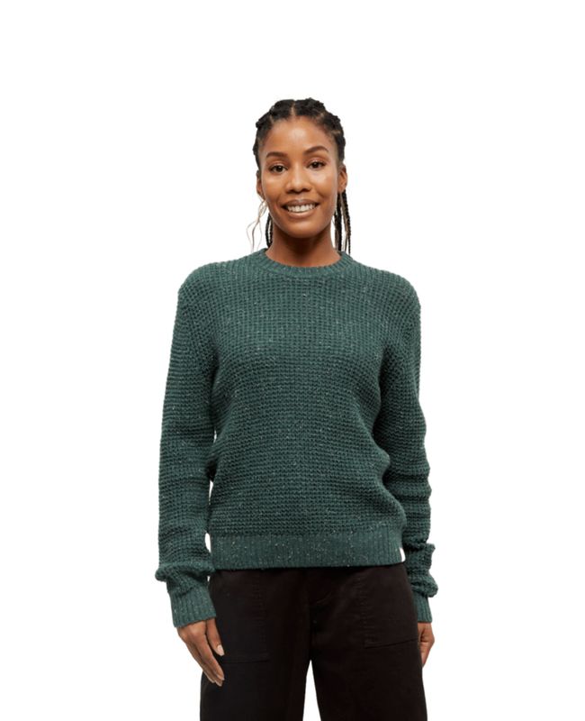 Tentree Women Morrell Sweater - Forest Pine