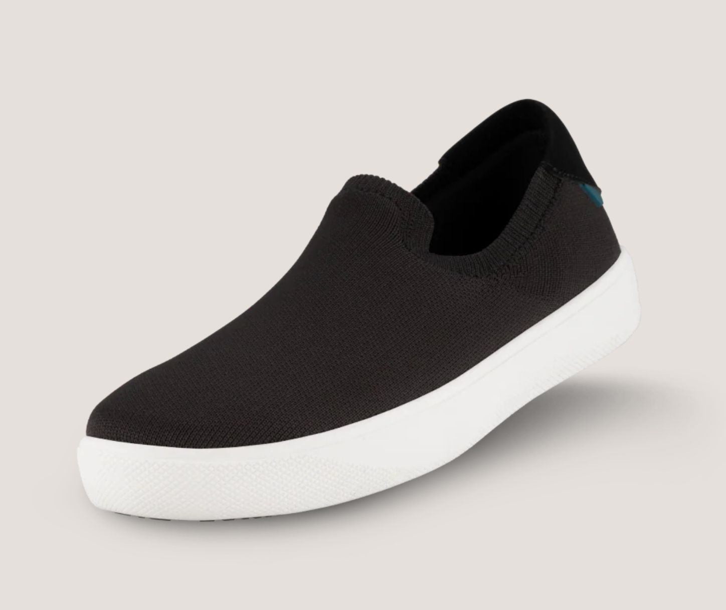 Vessi Women&#39;s Boardwalk Slip-on Sneaker - Boulder Black