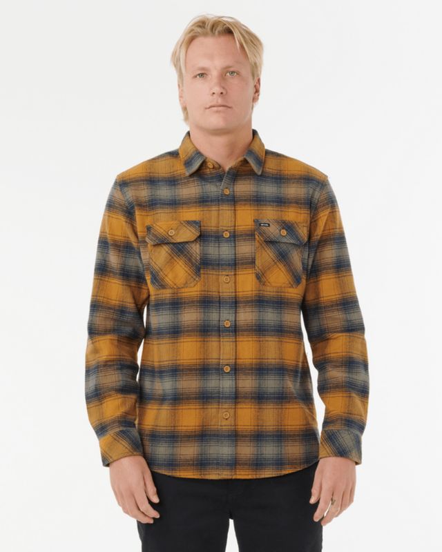 Rip Curl Men&#39;s Count Flannel -Bronze