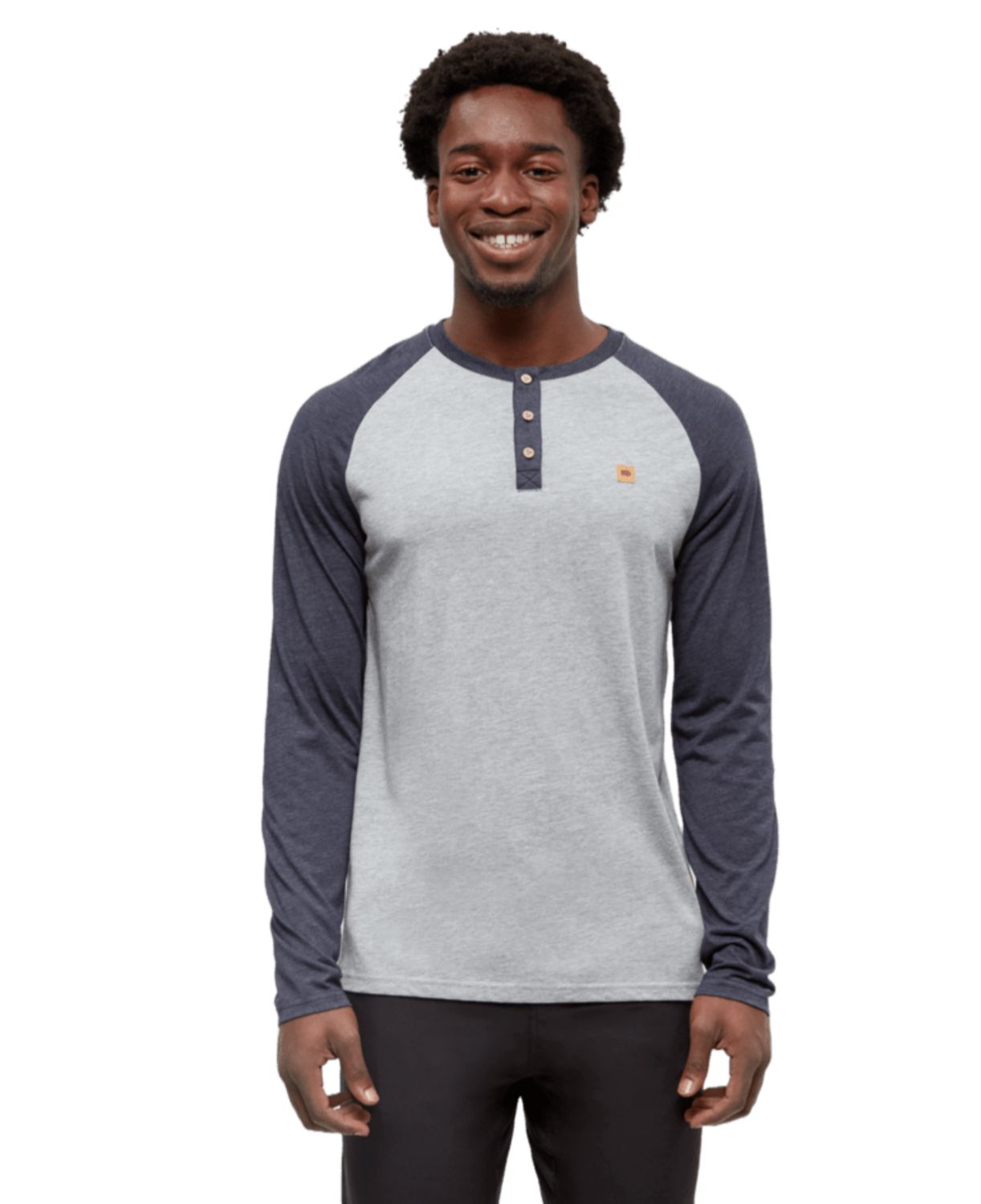 Tentree Men Baker Henley Longsleeve