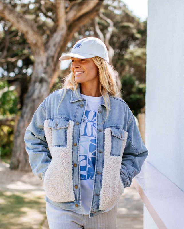 Rip Curl Women Cruisin Sherpa Denim Jacket