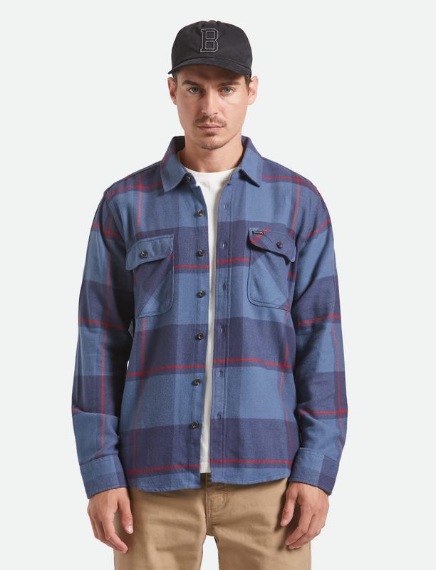 Brixton Men Bowery LS  Flannel
