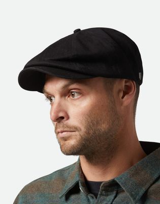 Brixton Brood Snap Cap - Black