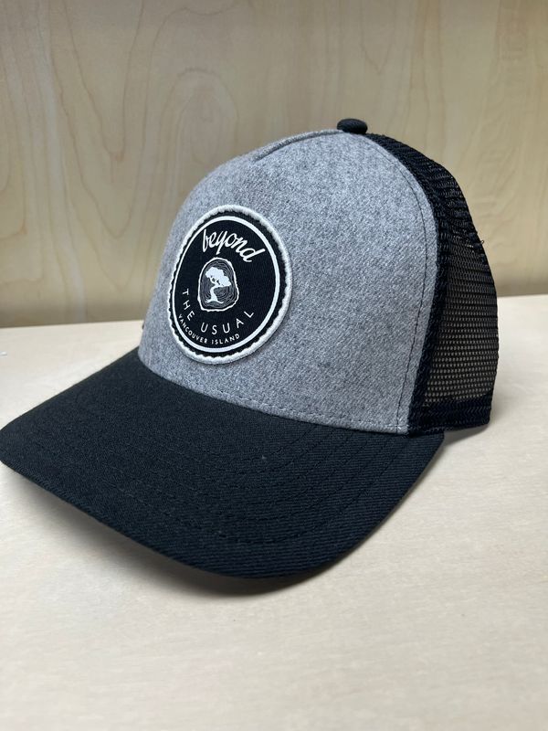 BTU Adjustable Hat Mid Crown Curve Brim 5 Panel - Icon