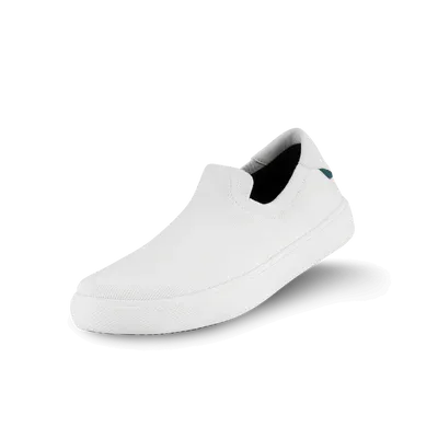 Vessi Women's Boardwalk Slip-on Sneaker - Sail White
