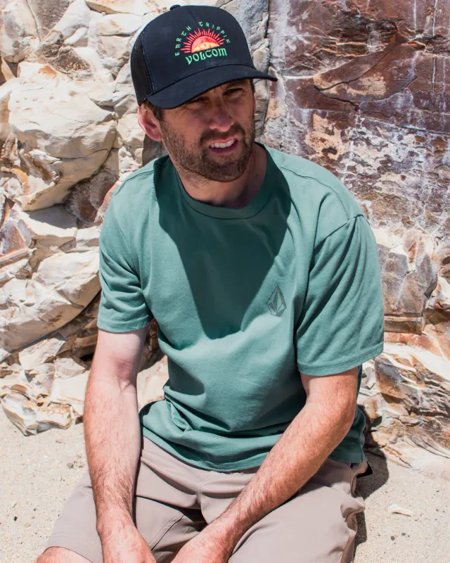 Volcom Men's Stone Tech S/S Tee - SVB