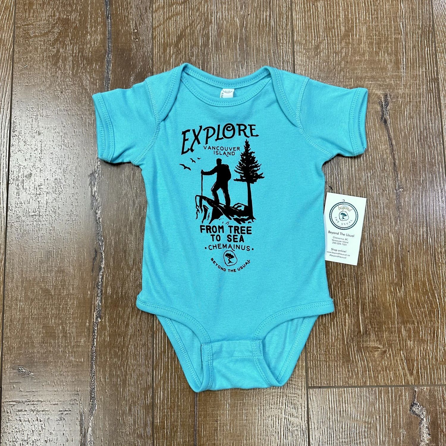 BTU Explore Infant Onesie