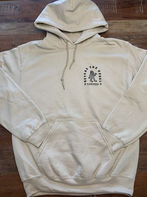 BTU Adult Unisex Sasquatch Hoodie - Sand