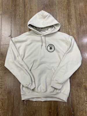 BTU Adult Unisex VanIsle Map Hoodie - Sand