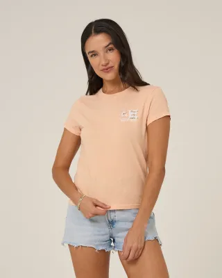 Salty Crew W Flagship Fill Mod Tee - Apr