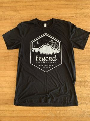 BTU Adult Unisex Bike S/S Tee Black White