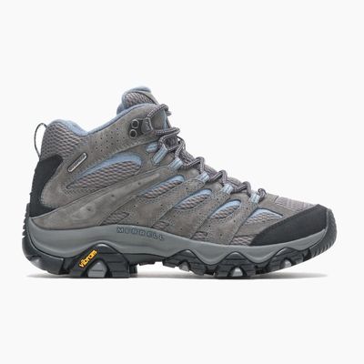 Merrell Women's Moab 3 Mid WP Hiking Boot - Granite