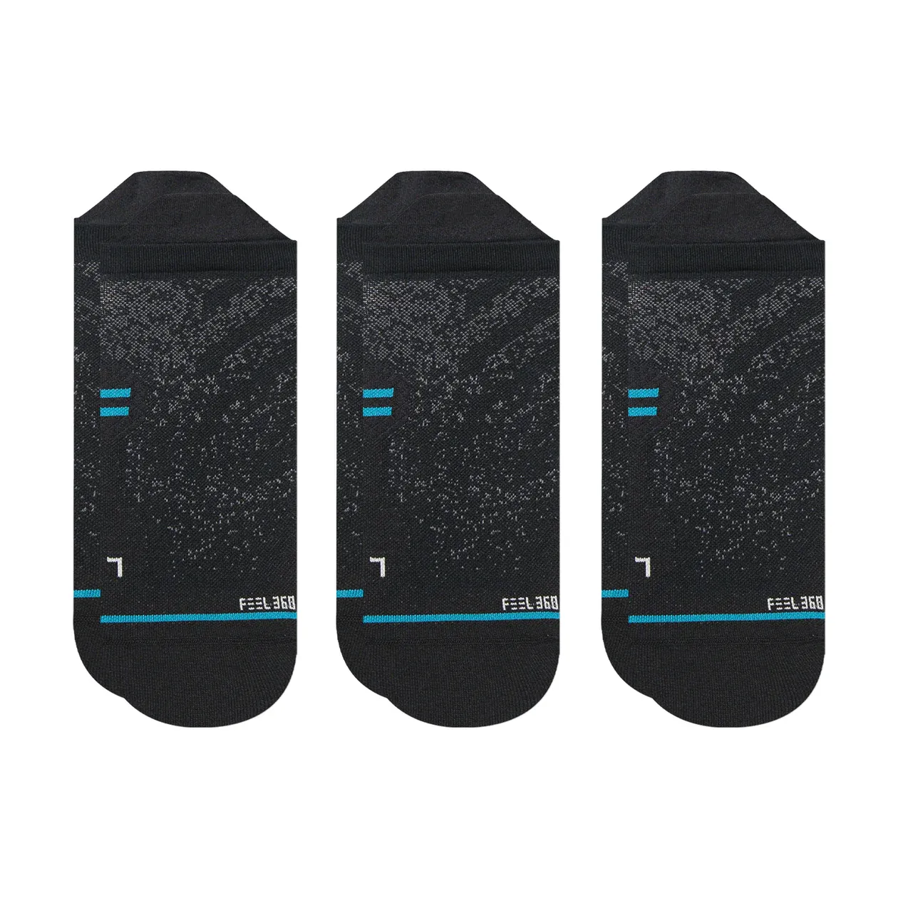 Stance Socks RNSTP UL Run Tab 3pk Black