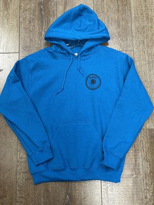 BTU Adult Unisex VanIsle Map Hoodie - Sapphire