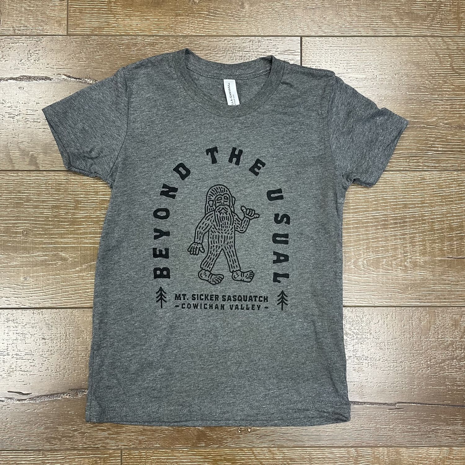 BTU Sasquatch Youth Tee Deep Htr