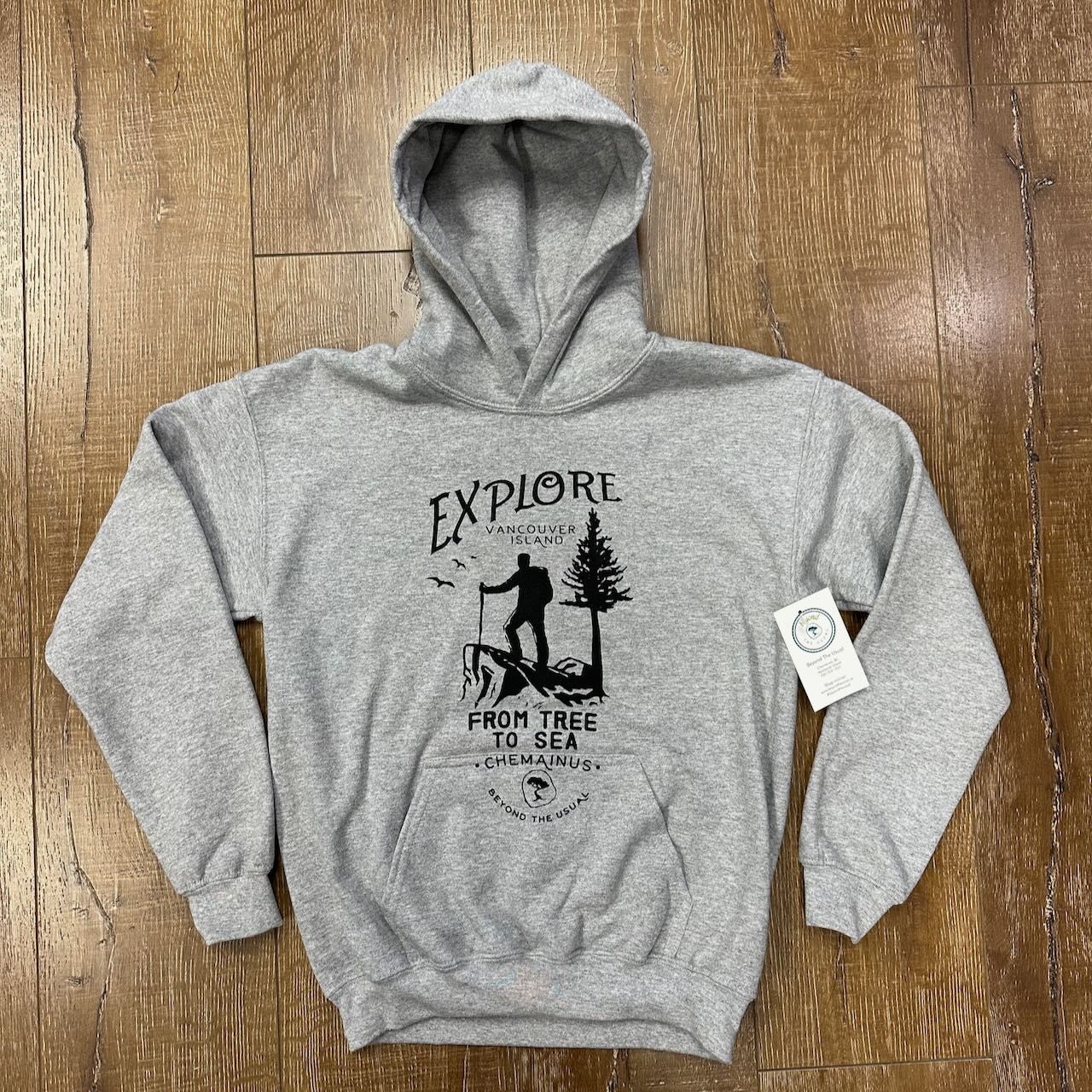 BTU Youth Explore Hoodie - Sport Grey