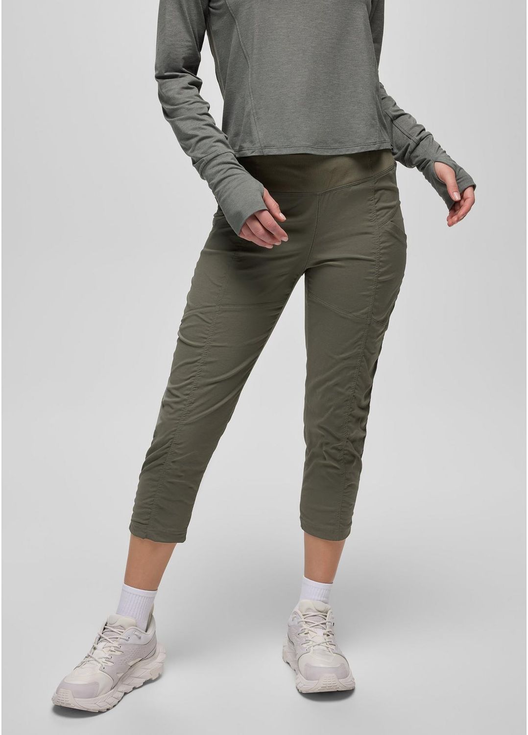 Prana Women's  Koen Capri - Grape Leaf