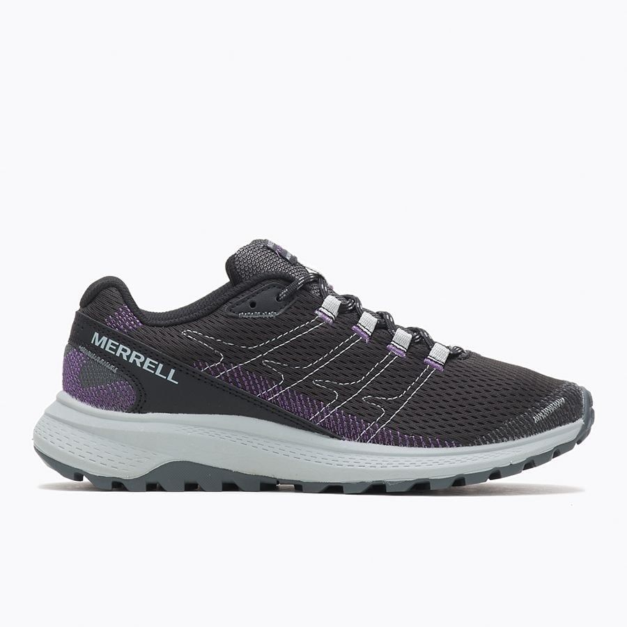 Merrell Women's Fly Strike Trail Runner - Black