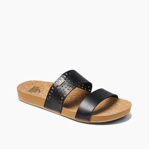 Reef Womens Cushion Vista Perf- Black