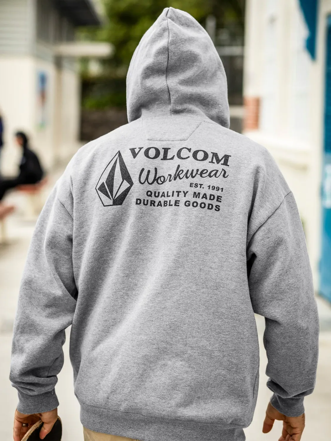 Volcom Men's Workwear Pull Over Hoodie - HGR