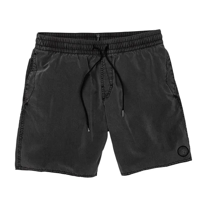 Volcom Men's Center Trunk 17 - BLK