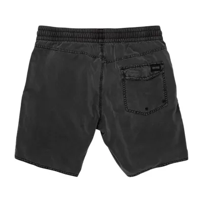 Volcom Men's Center Trunk 17 - BLK