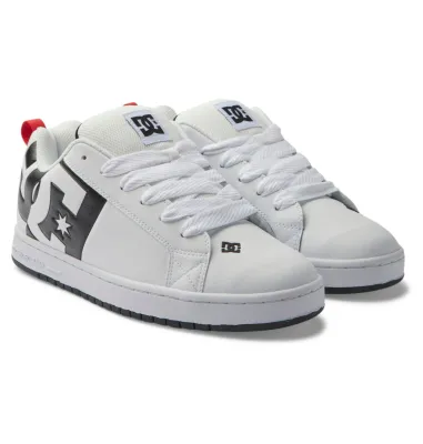 DC Mens Court Graffik SQ Shoe - WLK