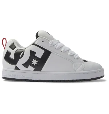 DC Mens Court Graffik SQ Shoe - WLK