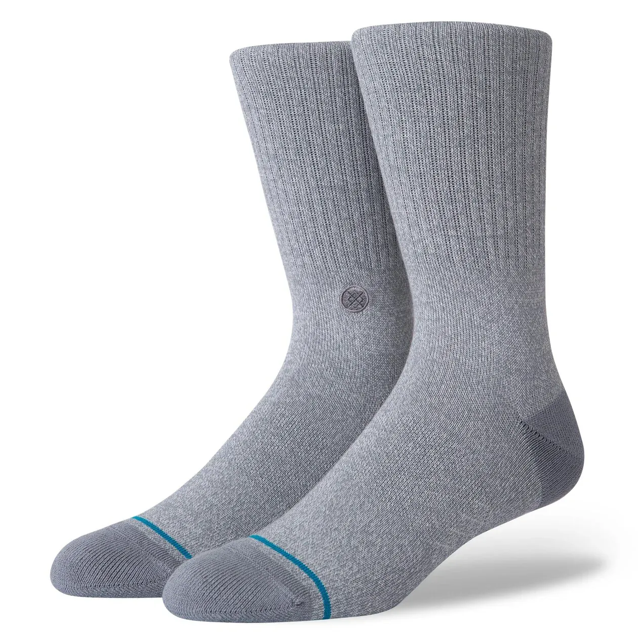 Stance Socks STP Icon Crew Grey Heather