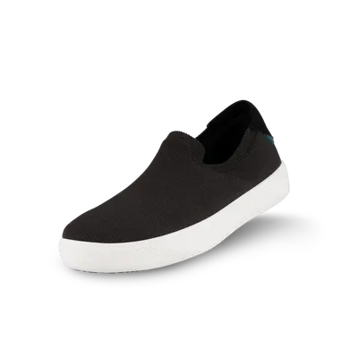 Vessi Men's Boardwalk Slip-on Sneaker - Boulder Black