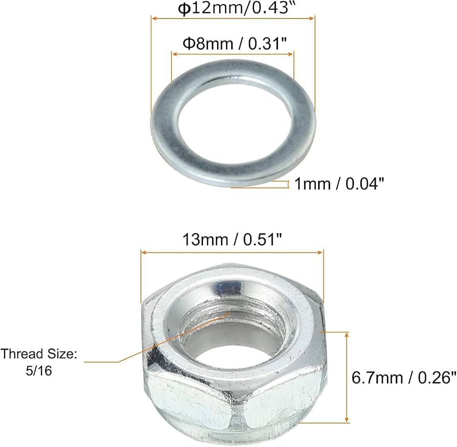 SKATEBOARD AXLE WASHER
