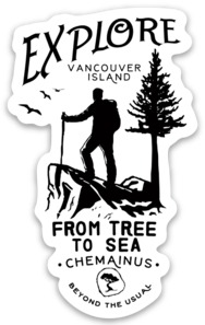 BTU Explore Sticker 3x5"