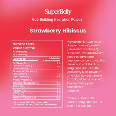 Blume Superbelly Hydration &amp; Gut Mix Strawberry Hibiscus