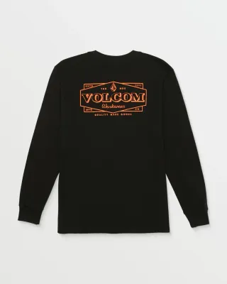 Volcom Men Workwear Union L/S Tee - BLK