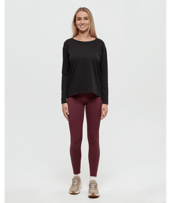 Tentree Women Plateau Longsleeve - Black