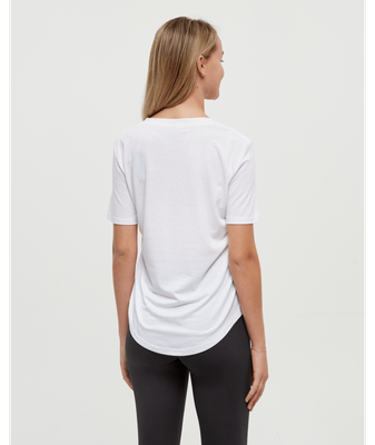 Tentree Women Brackley Tee - White
